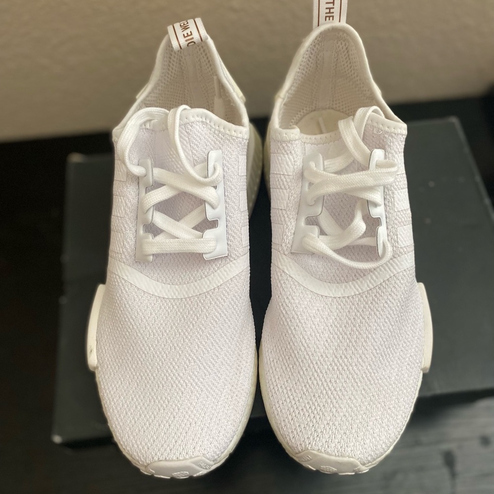 Adidas White Sports Shoes